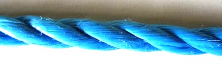 blue split film rope